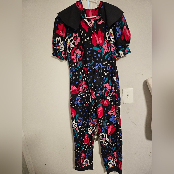 Vintage floral jumpsuit - Picture 3 of 3